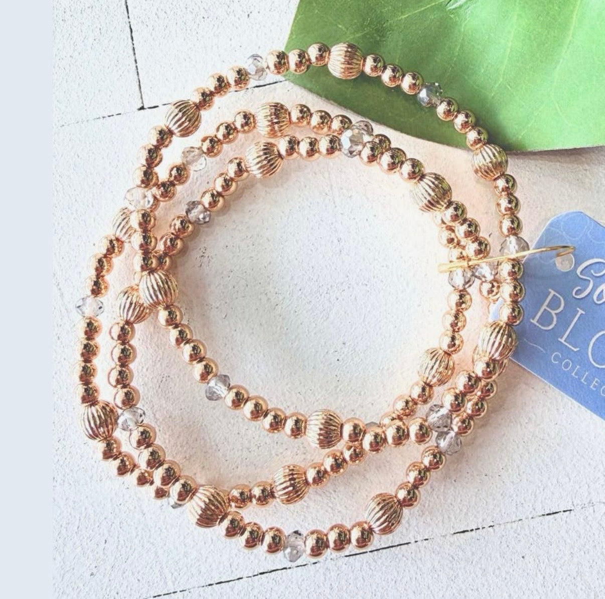 Soft Luxe Stack Smoke Bracelet Set