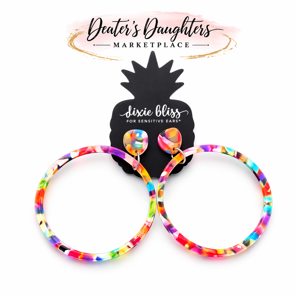 Dixie Bliss Confidence in Sprinkles Earrings