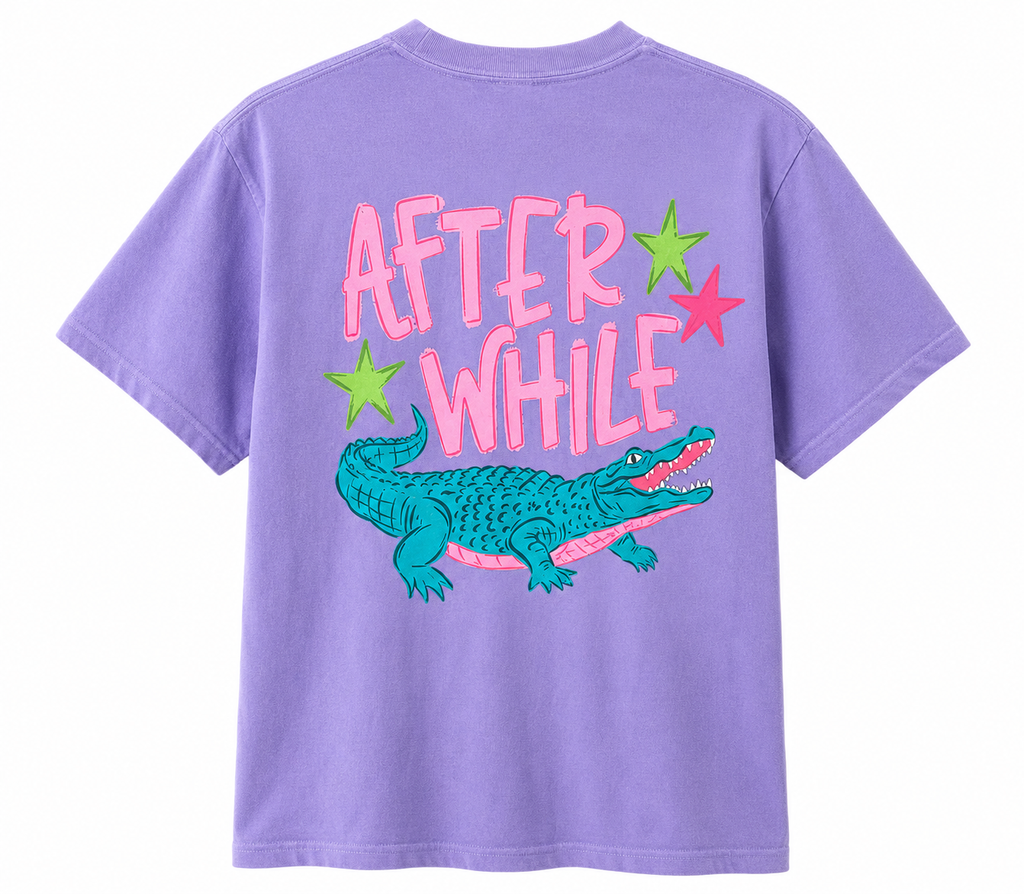 Later Alligator, After While Crocodile Tee