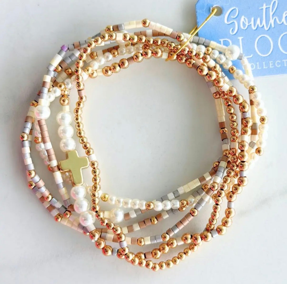 Layered in Grace Bracelet Smoke