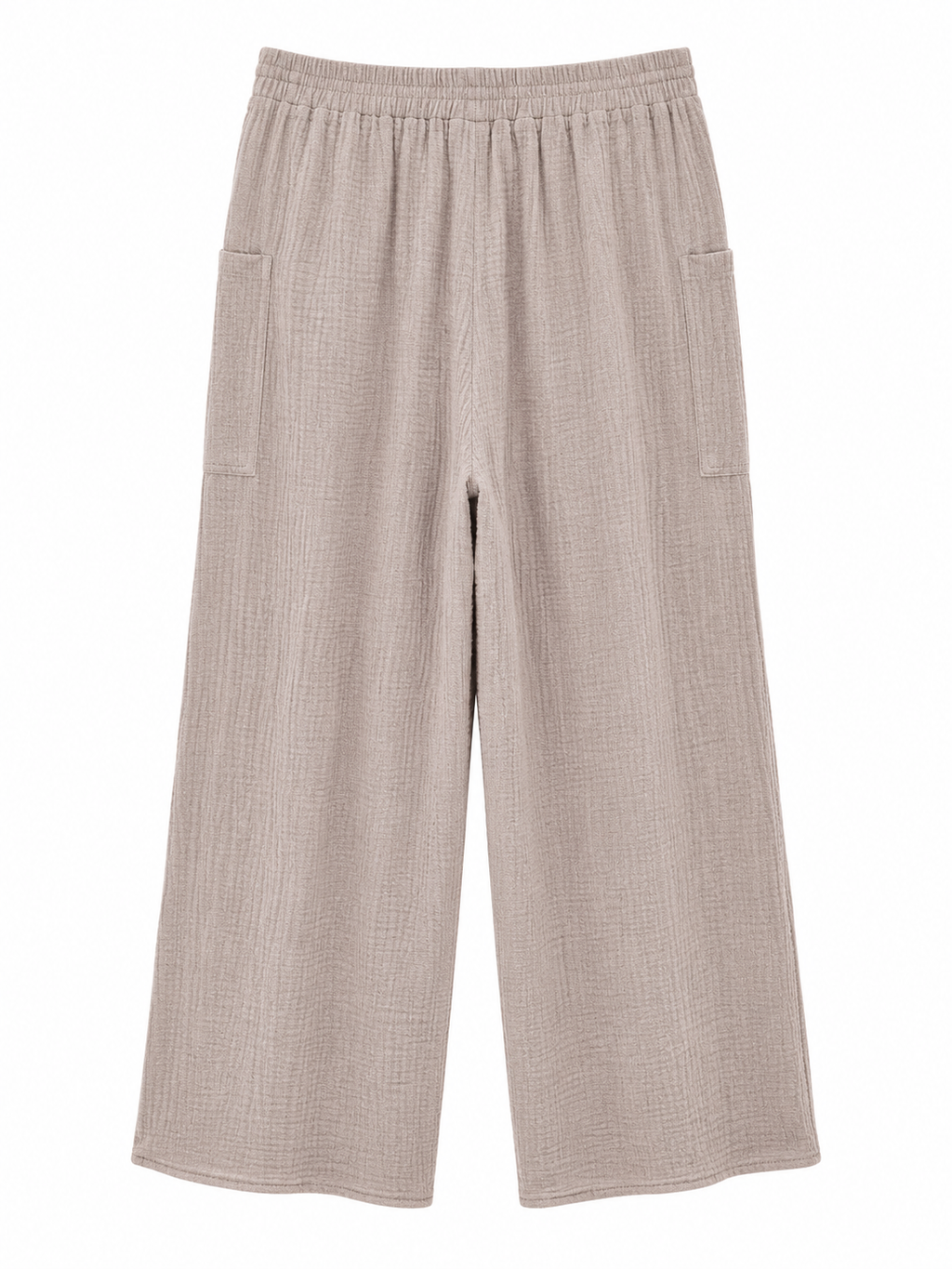 Easy Does It Gauze Pants – Ash Mocha