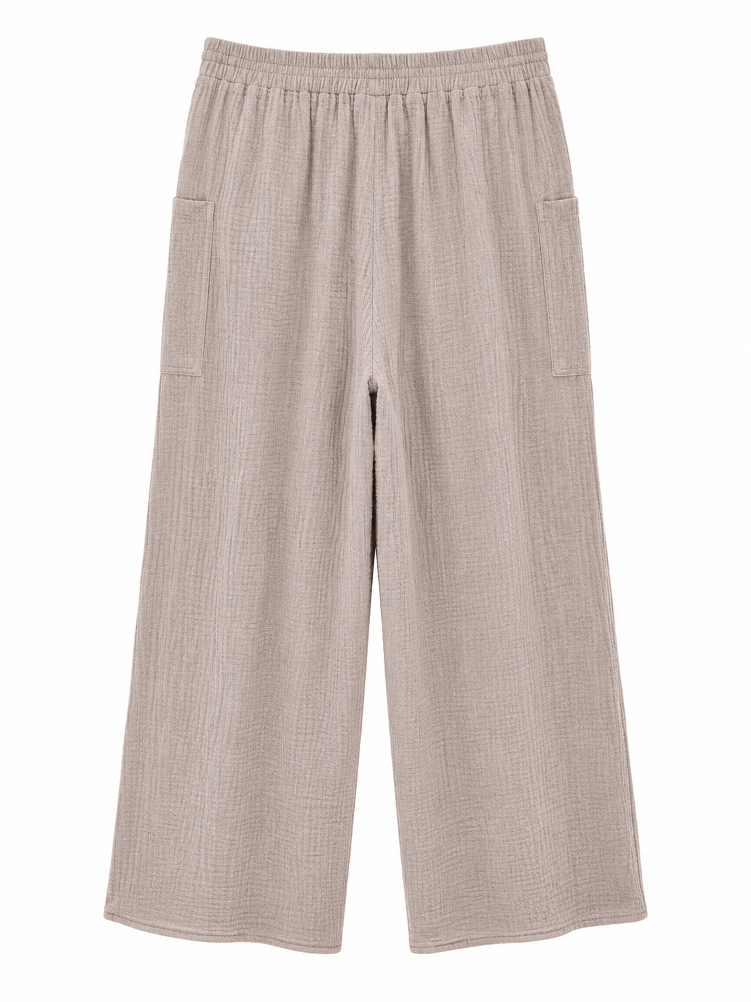 Easy Does It Gauze Pants – Ash Mocha
