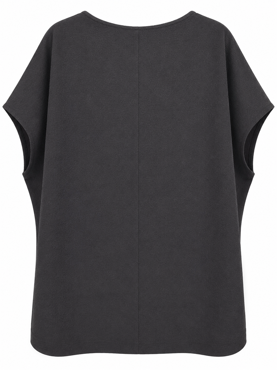 Simply Chic Textured Blouse – Black