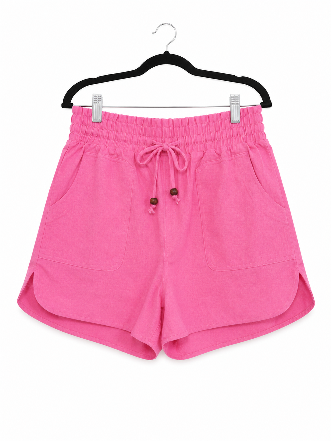 Pink Drawstring Shorts