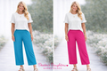 Dear Scarlett Wide Cropped Leg Magic Pants