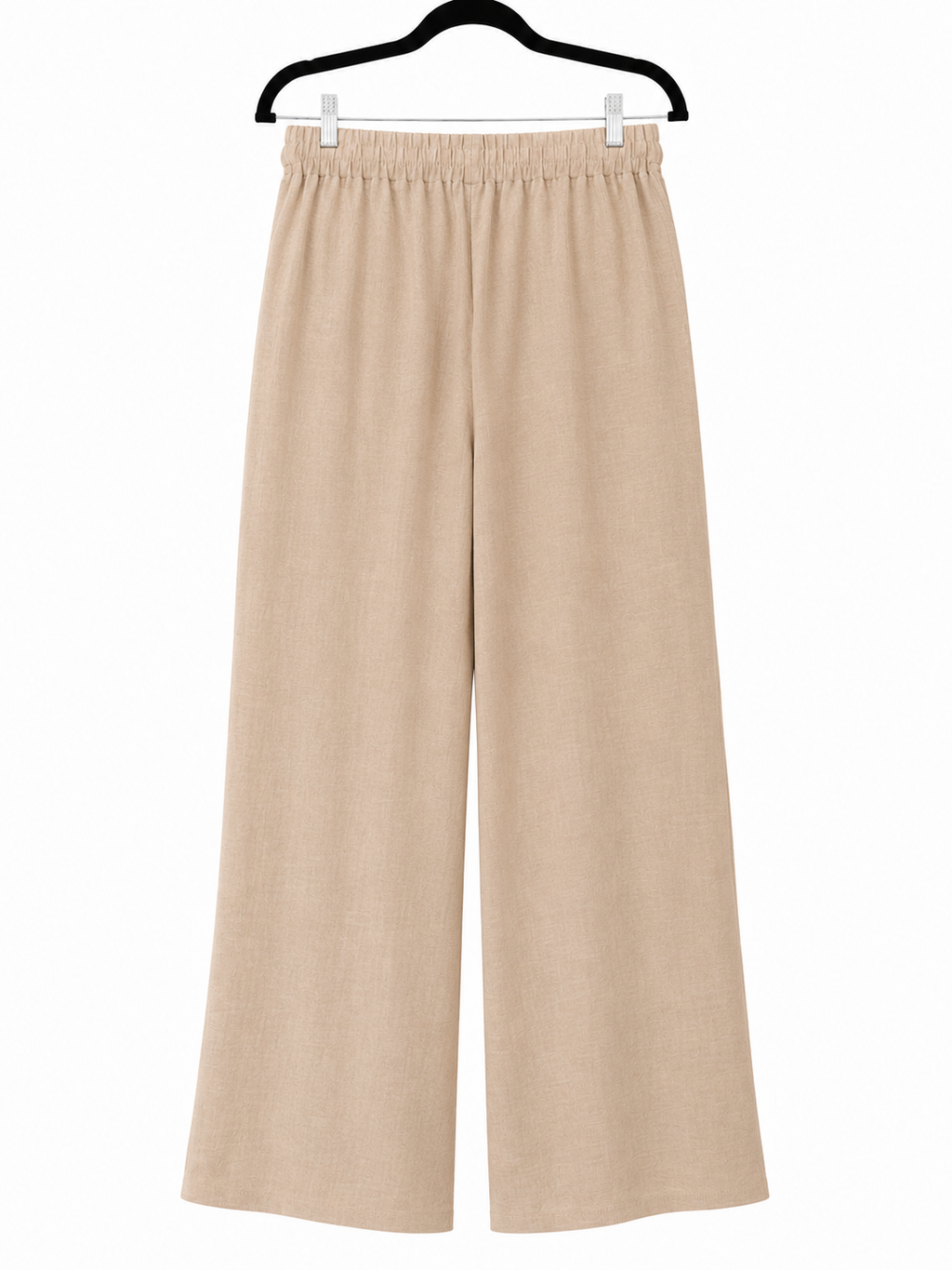 Zenana Sand Beige Wide Leg Pants