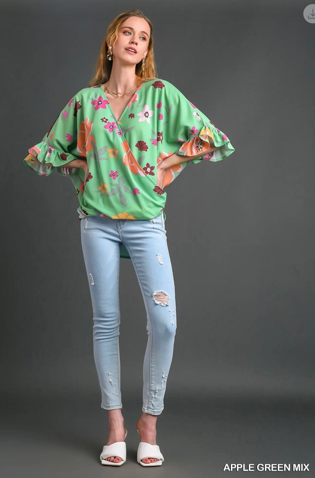 UMGEE APPLE GREEN TOP