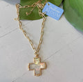 Ivory Light Cross Necklace