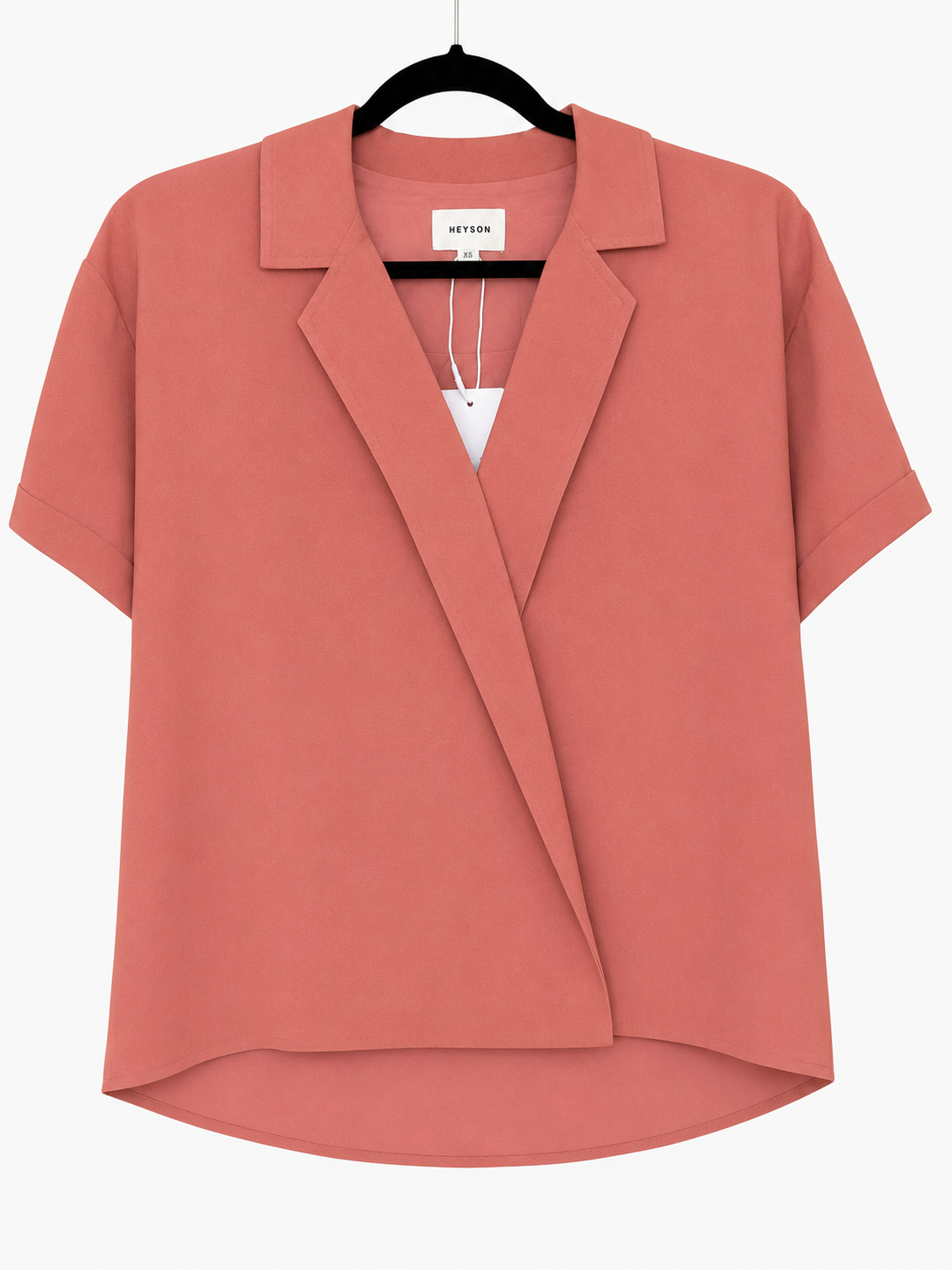 French Rose Wrap Blouse