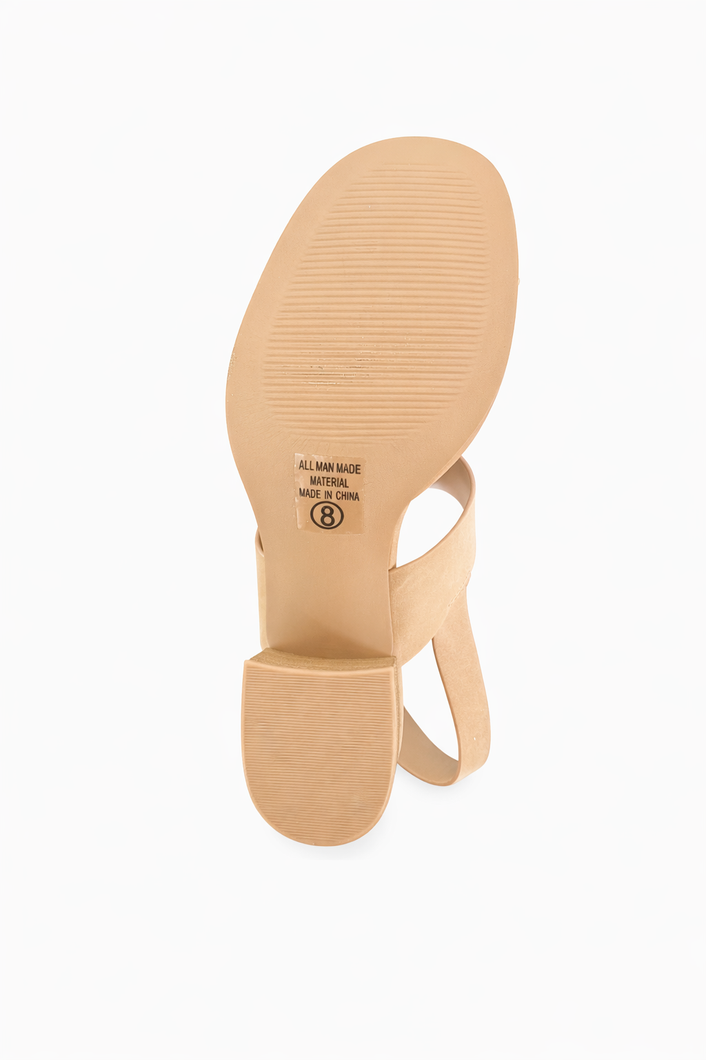 SODA TAN BLOCK HEELS