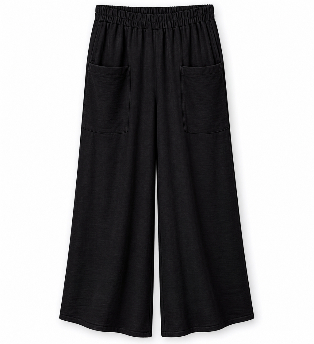 Black Airflow Woven Pant