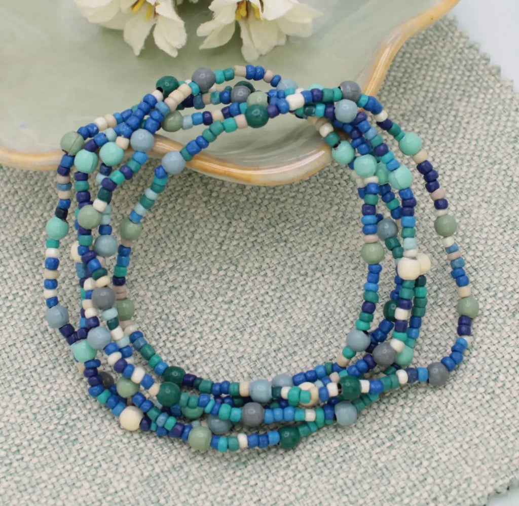Ocean Blues Stretch
Bracelet Set