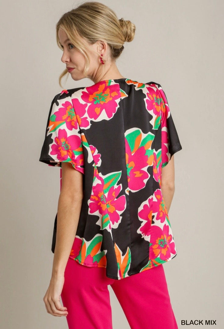 UMGEE FLORAL TOP