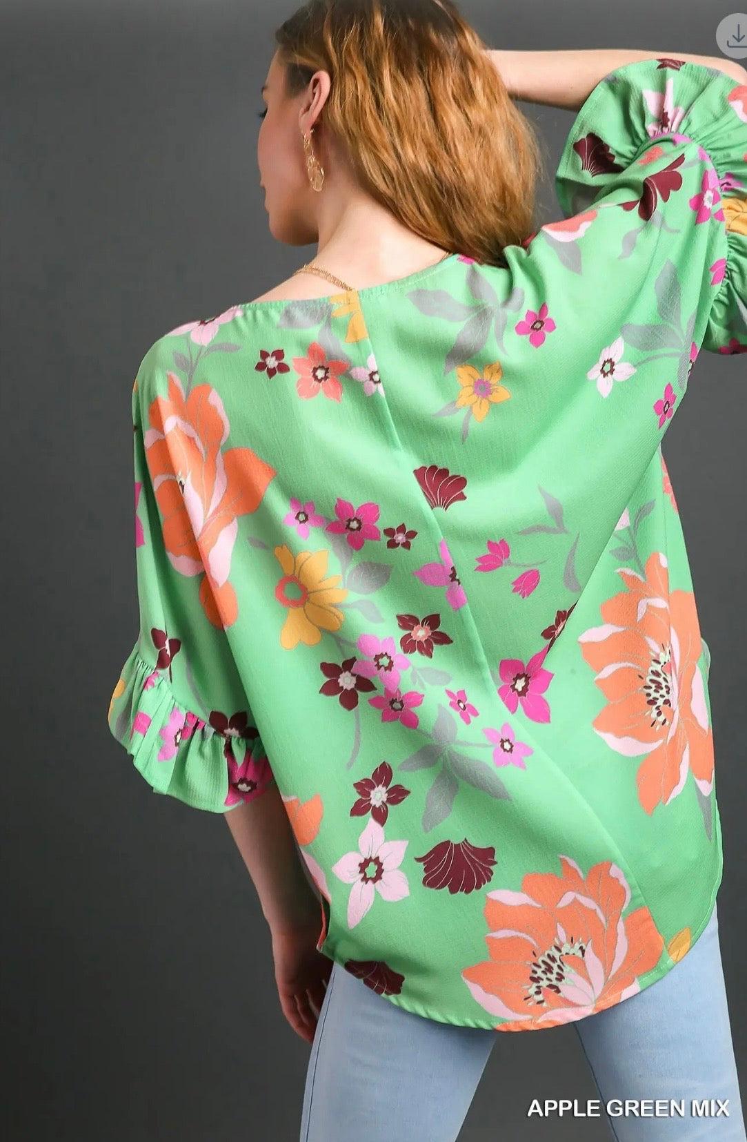 UMGEE APPLE GREEN TOP