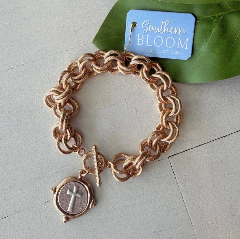 Grace Upon Grace
Toggle Bracelet