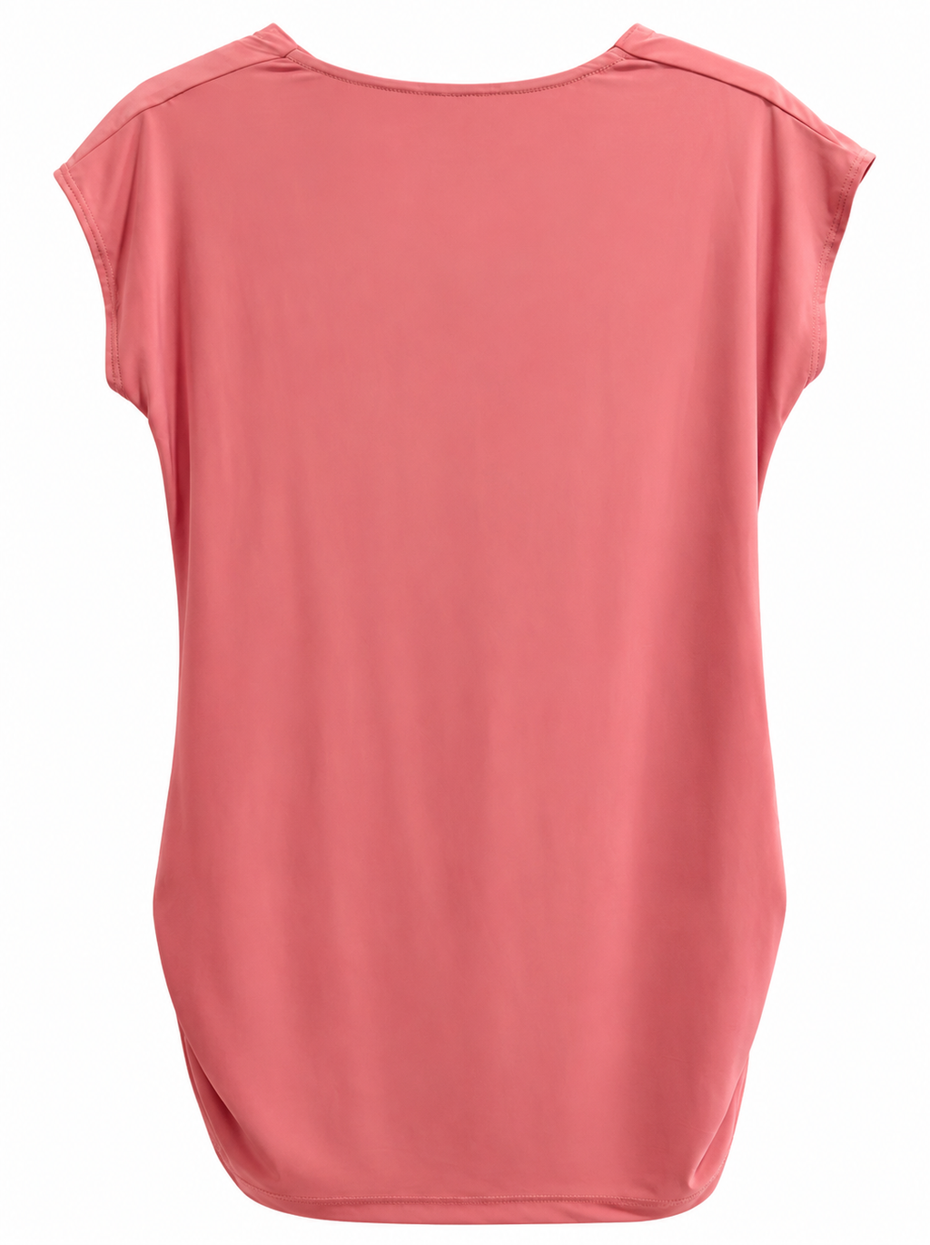 Draped Mauve Blouse
