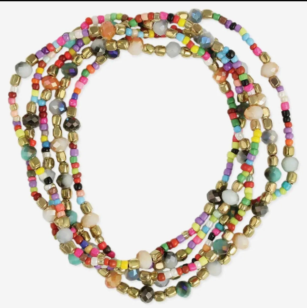 Candy Bowl Multi Bead
Stretch Bracelet Set