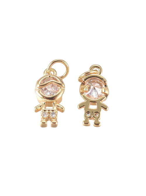 * Gold Tiny Boy and Girl Charms- Assorted