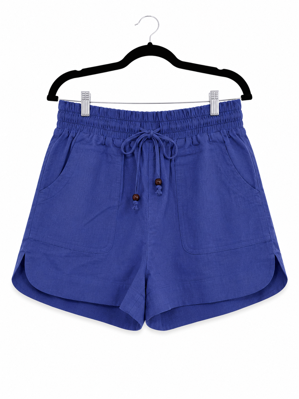 Coastal Blue Drawstring Shorts