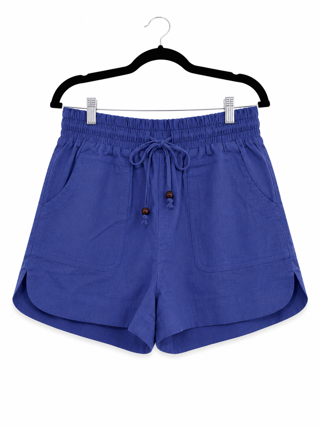 Coastal Blue Drawstring Shorts