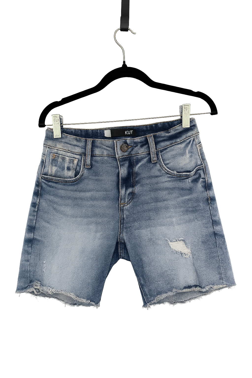 KUT From the Kloth Distressed Denim Shorts