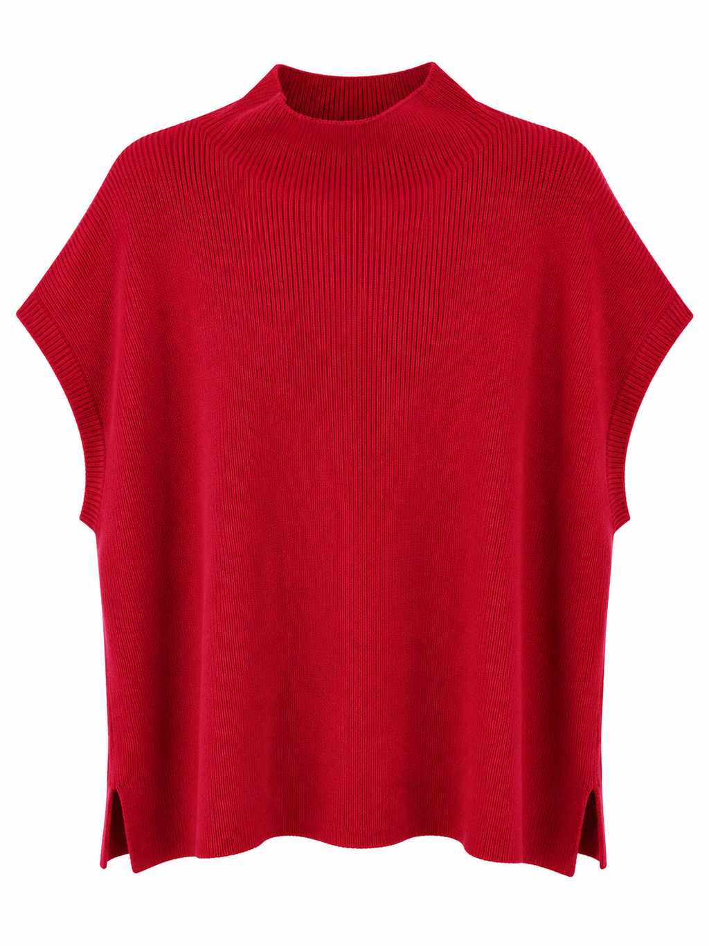 Simply Red Sweater Top – Red