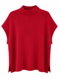 Simply Red Sweater Top – Red