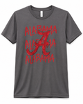 Roll Tide Polka Dot Tee – Charcoal