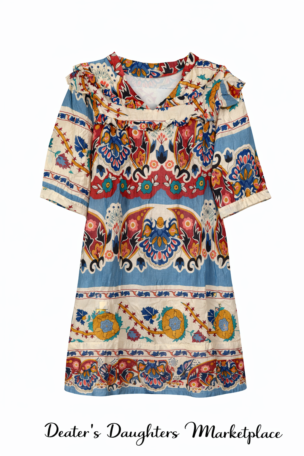 Umgee Boho Print Dress