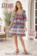 Umgee Boho Print Dress