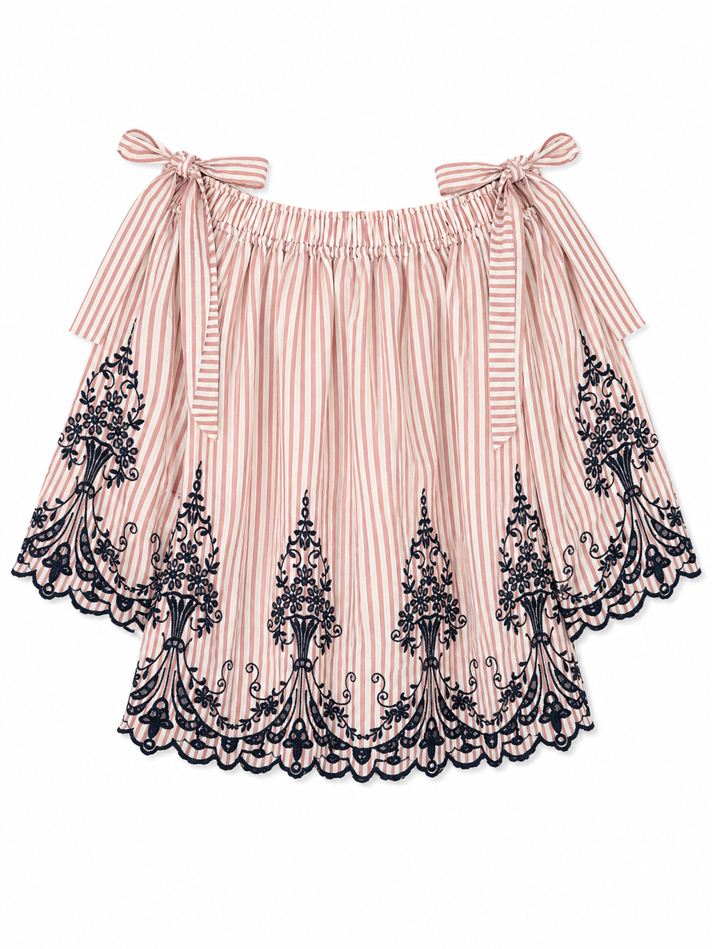 Boho Embroidered Top