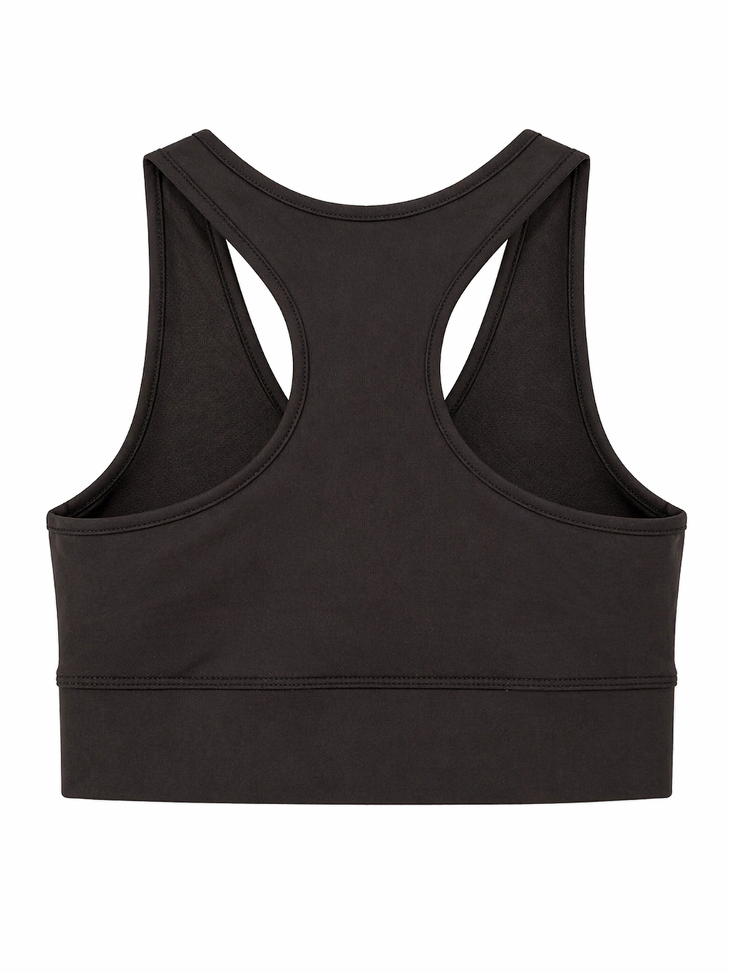 ZENANA Black Racerback Sports Bra