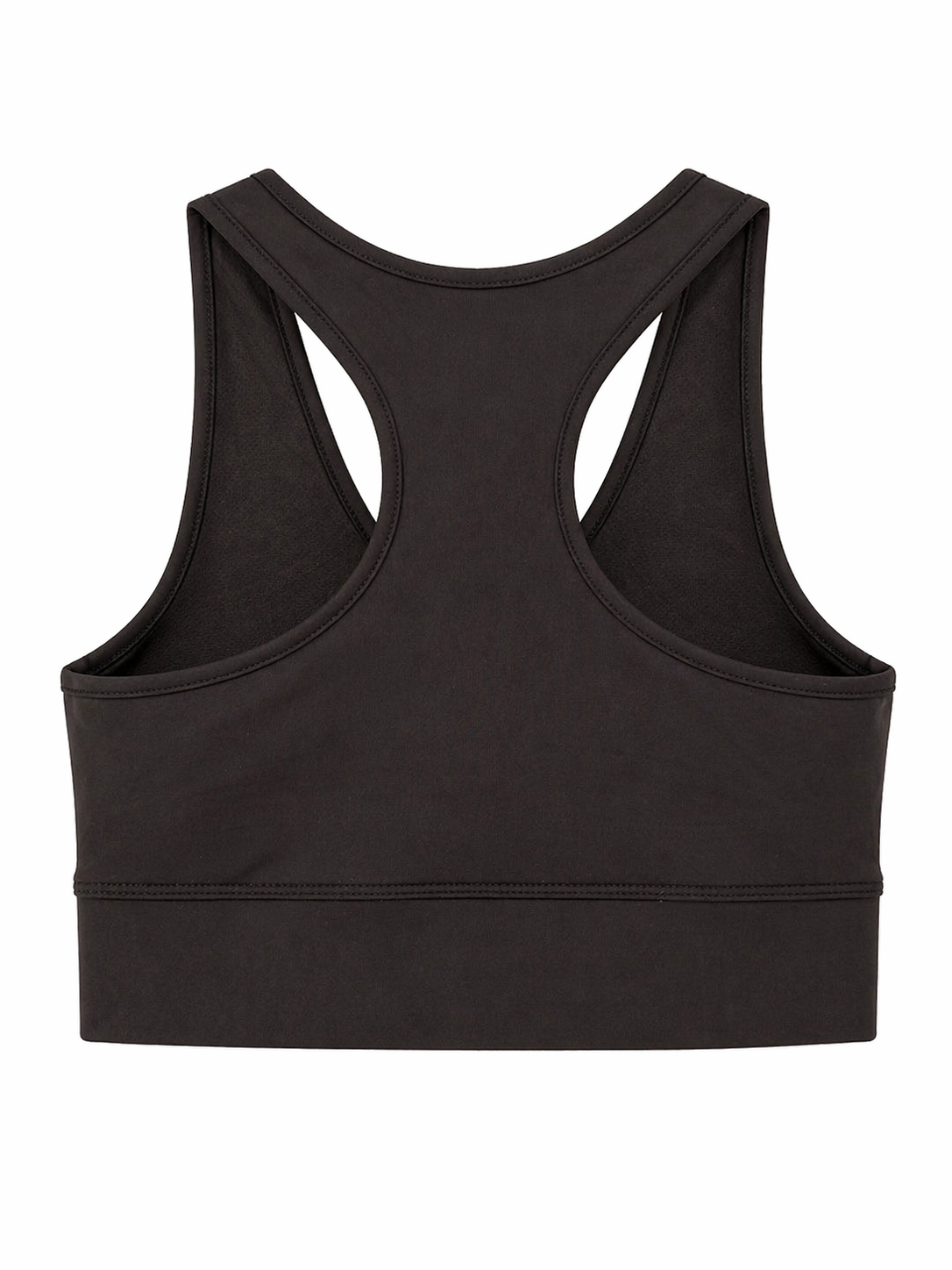 ZENANA Black Racerback Sports Bra