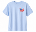Loves Jesus and America Too Tee