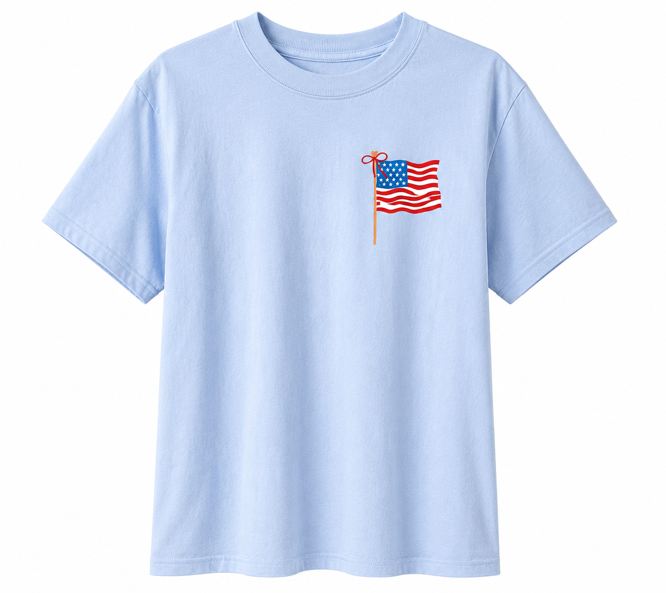 Loves Jesus and America Too Tee