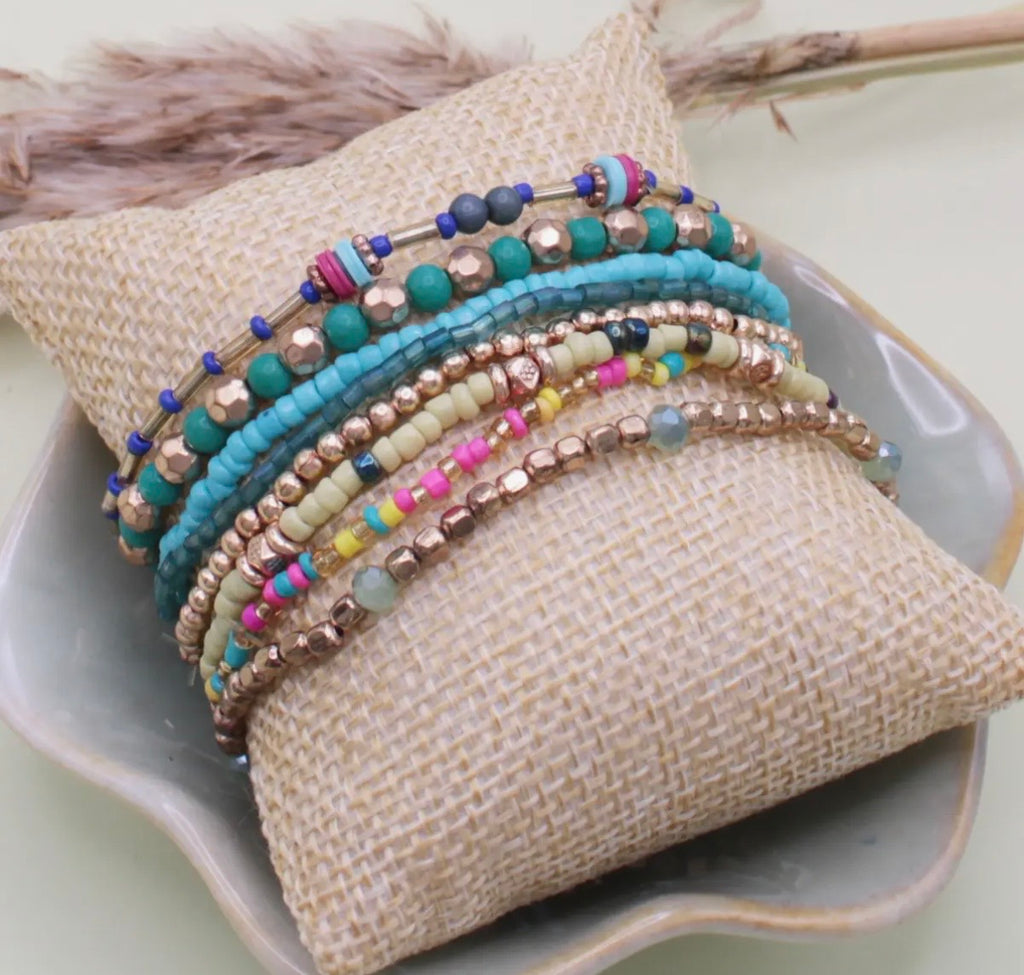 Summer Splash Bead Stretch
Bracelet Set