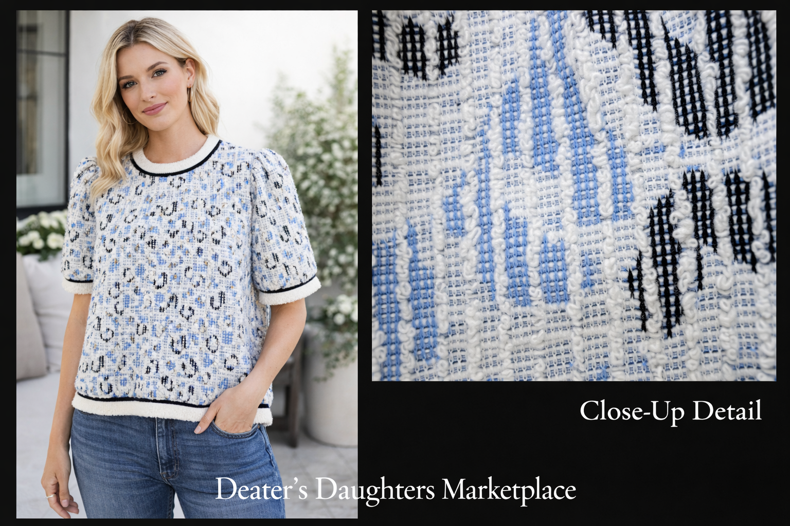 Voy Textured Blouse