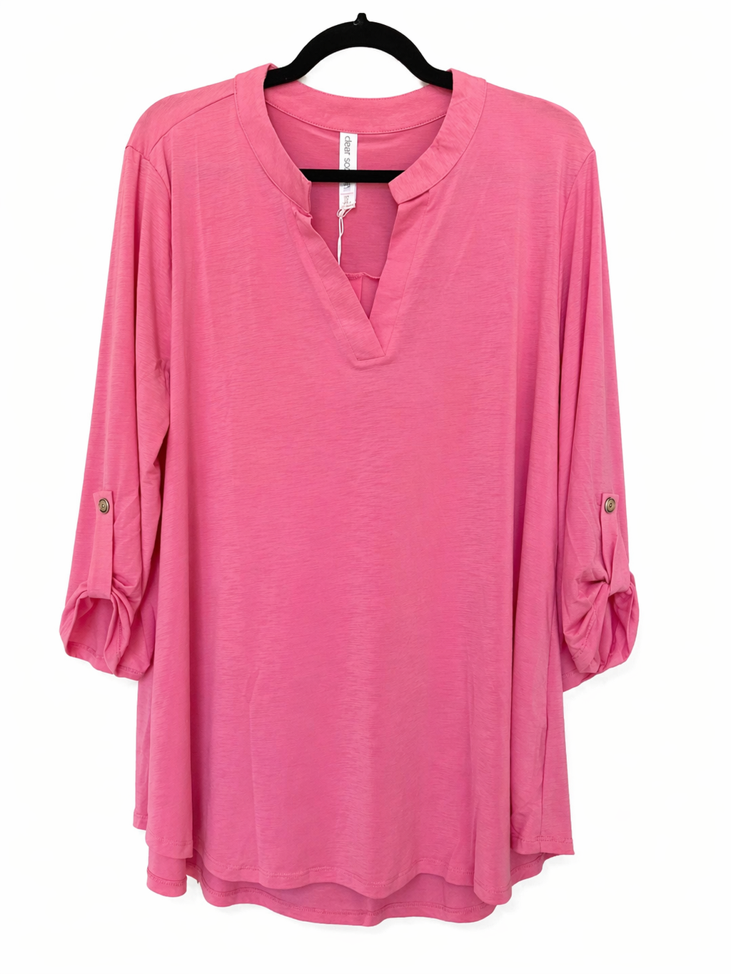 Plus Pink Dear Scarlett Lizzy Top