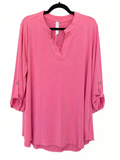 Plus Pink Dear Scarlett Lizzy Top