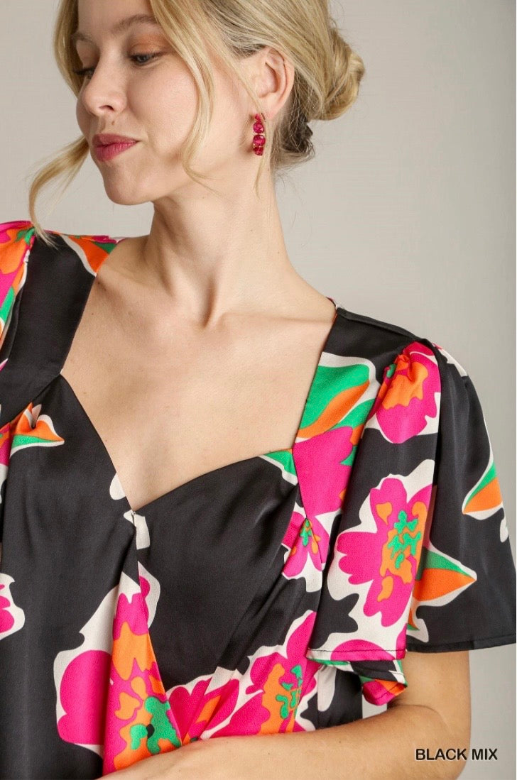 UMGEE FLORAL TOP