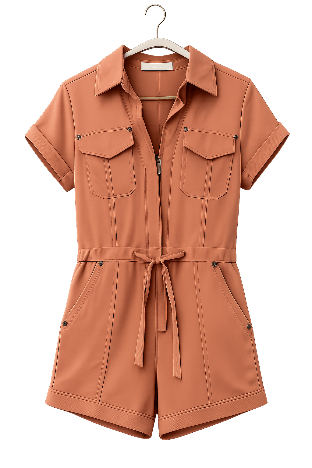 Les Femme Zip Up Romper