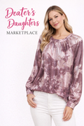 Umgee Plum Perfect Blouse
