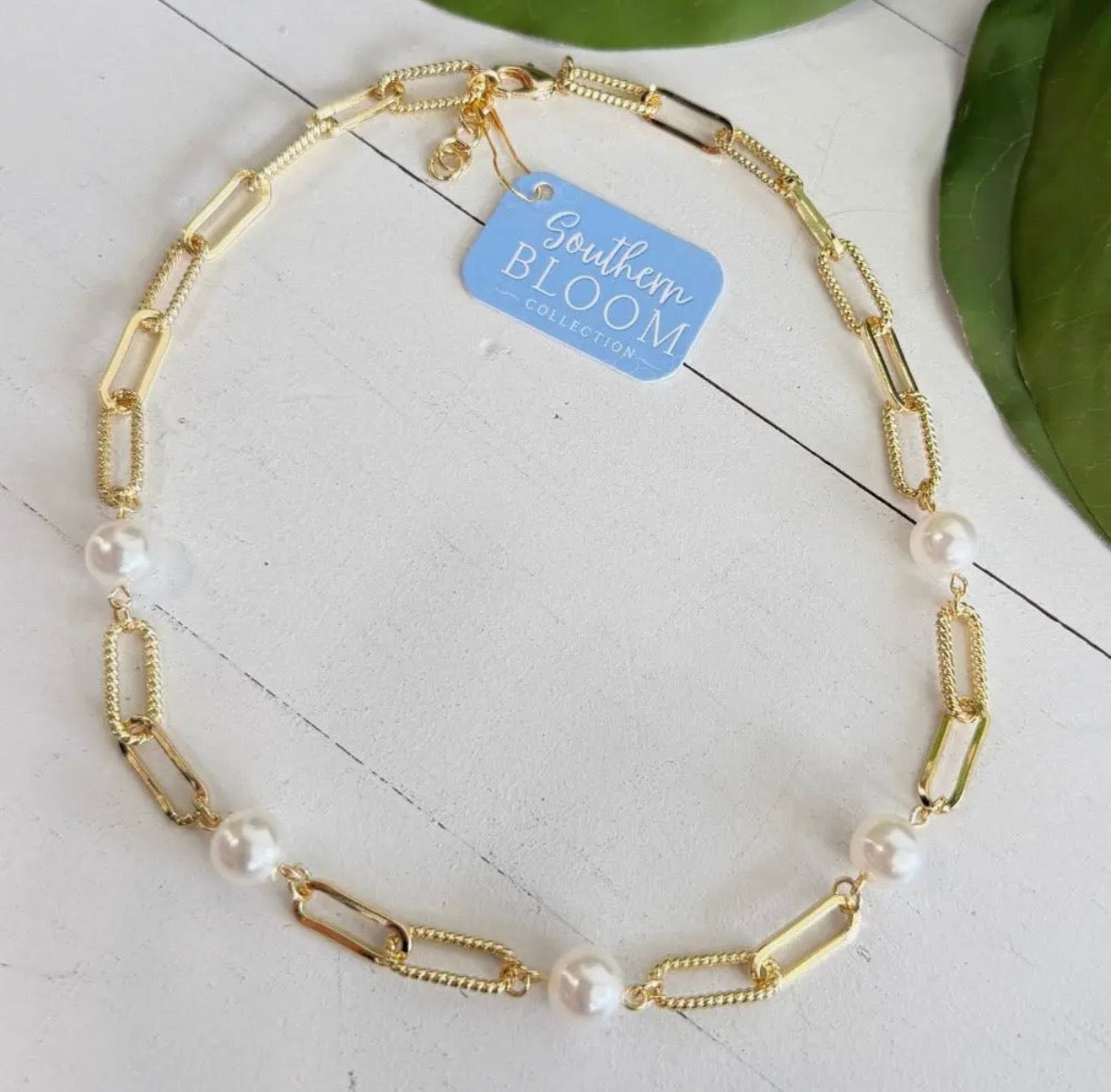 Pearl Link Necklace