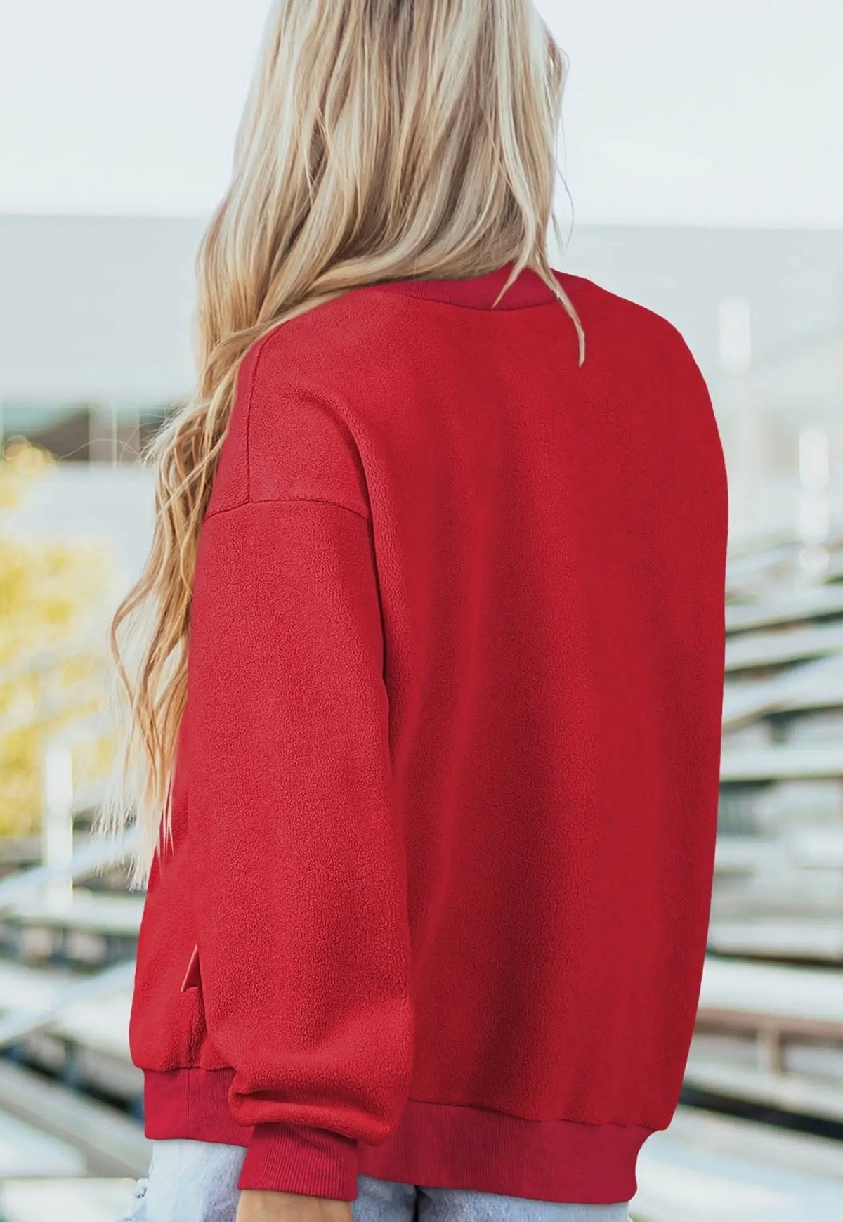 Saturday in Tuscaloosa Reversible Sweatshirt – Crimson