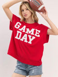 Friday Night Lights Game Day Top – Red
