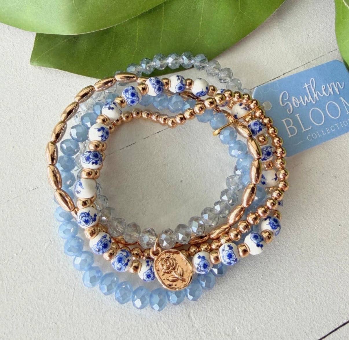 Pağoda Garden Bracelet Blue