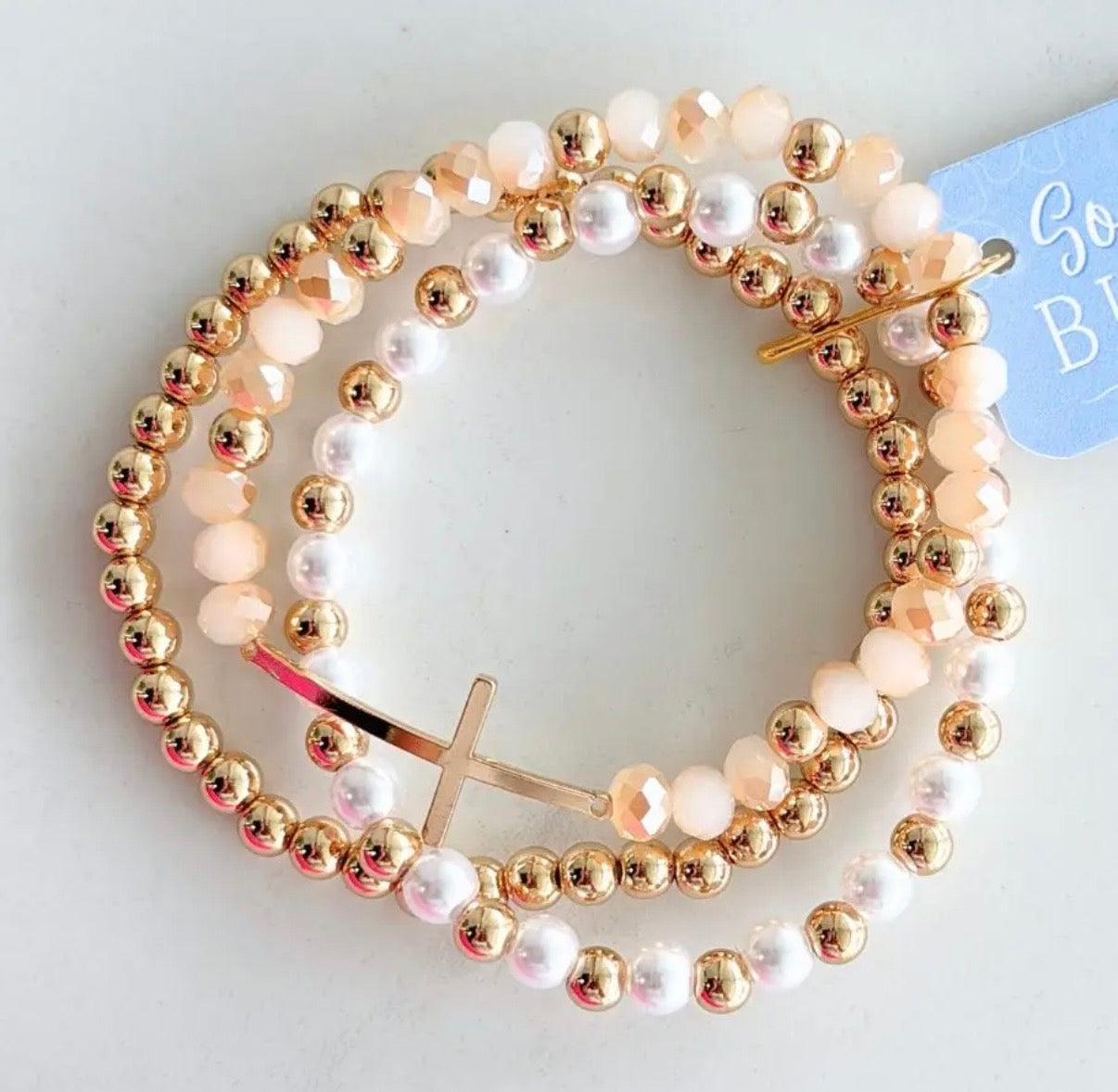 Pearls of Grace Bracelet Stack