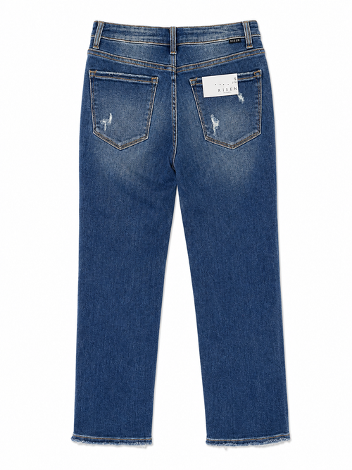 A Little Sparkle Straight Leg Jeans – Denim
