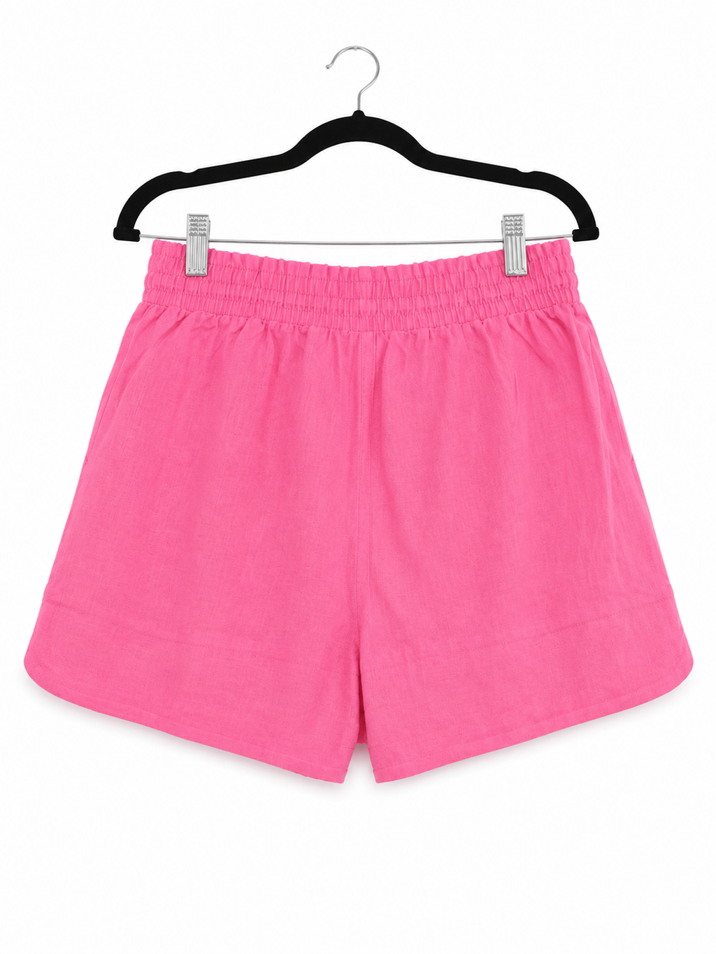 Pink Drawstring Shorts