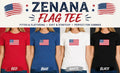 ZENANA Flag Tee